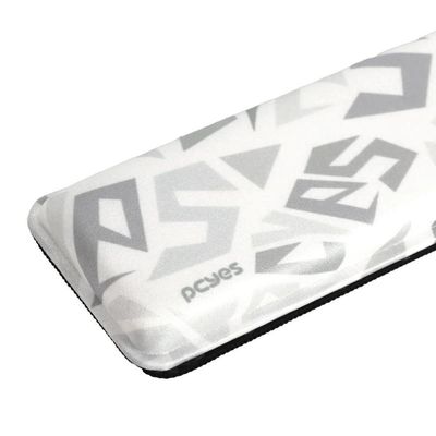 Apoio De Pulso Ergonomico Para Teclado Pcyes - Signature Edition - White Ghost - Wrswg