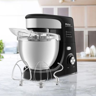 Batedeira Planetária Philco 775W 3 Batedores PBP770PI 220V
