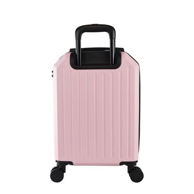 Mala De Bordo Abs Yins Angle 21162 Cadeado Integrado Rodas Giro 360 Rosa P