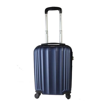 Mala De Bordo Pequena Em Abs Yins 21023 Cadeado Integrado Rodas Giro 360º Azul Pp