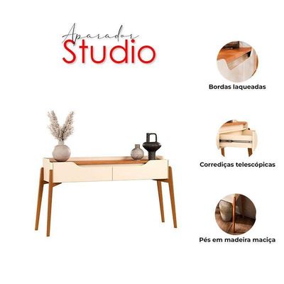 Aparador Studio Off White Nature - Imcal
