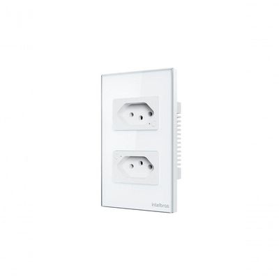 Tomada Dupla 10a Inteligente Wi-fi Ets 1002 Branco 4850064