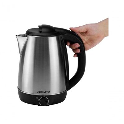 Chaleira Elétrica Agratto Aroma 2,2 Litros Inox 220v