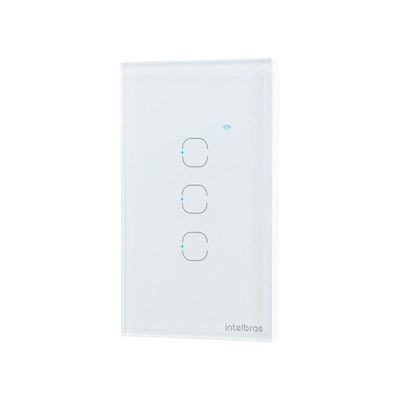 Interruptor Smart Zigbee Touch 3 Branco Ezs 1003 4850051