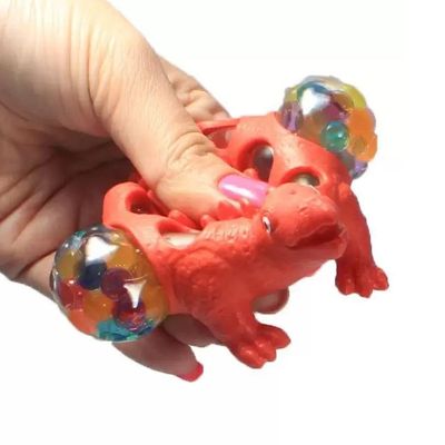 Squishy Dinossauro Apertar Espremer Bola Anti Stress Relaxa