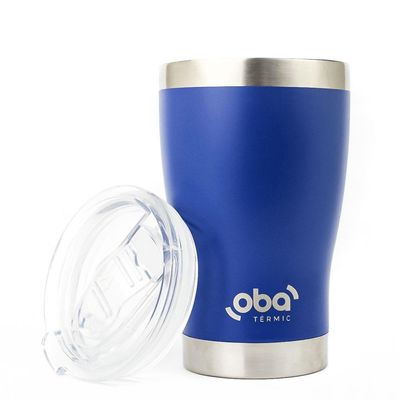 Copo Térmico Premium 473ml Com Tampa Inox Com Isolamento Térmico