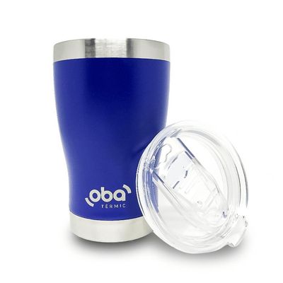 Copo Térmico Premium 473ml Com Tampa Inox Com Isolamento Térmico