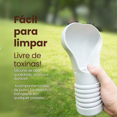 Bebedouro Portátil Silikon Para Pets - Conforto E Hidratação Em Qualquer Lugar