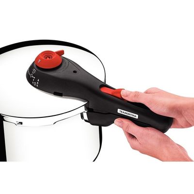 Jogo Panelas Tramontina Solar Inox 7 Peças Fundo Triplo