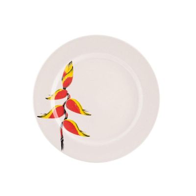 Jogo De Jantar 40 Peças Tropical Porcelana Real By Schmidt