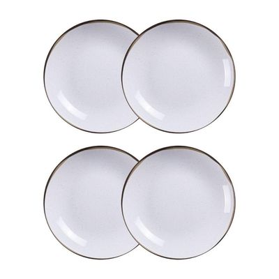 Conjunto 4 Pratos Fundos 21cm Canyon Porcelana Tramontina