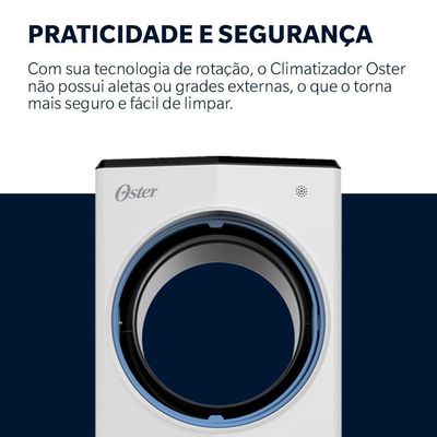 Climatizador De Ar Oster Portátil 4 Em 1 5,3L 110V