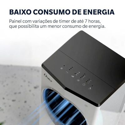 Climatizador De Ar Oster Portátil 4 Em 1 5,3L 110V
