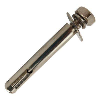 Chumbador Parabolt Parafuso Inox 8mm X 80mm 50 Unidades
