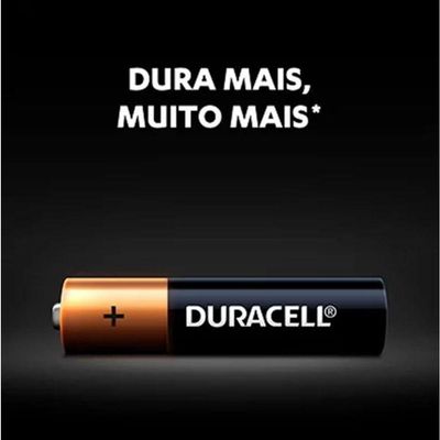 Pilha Alcalina Aaa - C/ 2 Unidades - Duracell