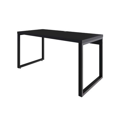 Mesa Diretor 150x70x75cm Yon Preto Tx-est.preta Preto Tx-est.preta