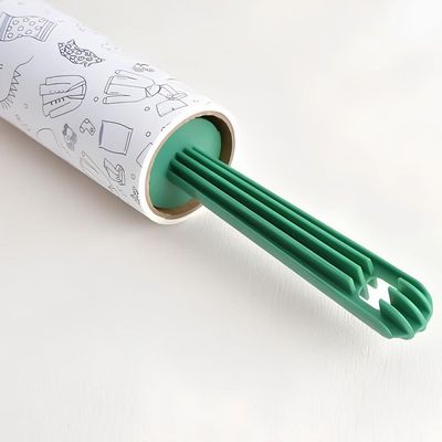 Kit 10 Removedor De Pelos Adesivo Giratório 60 Folhas 20cm