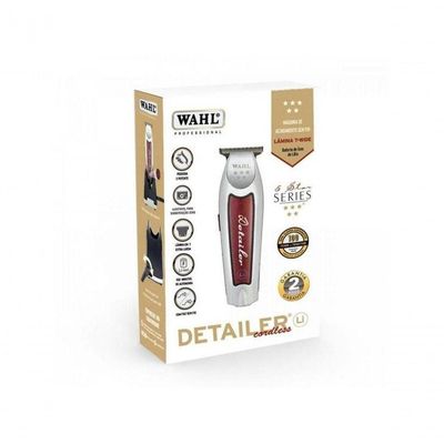 Máquina De Acabamento Wahl Detailer Cordless Silver Lithium