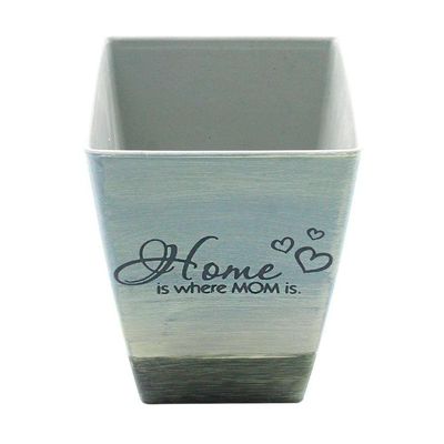 Kit 10 Mini Vasos De Planta Cachepot Estampados Decorados 16cm