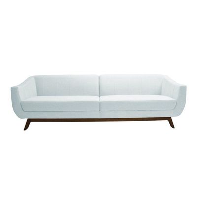 Sofá Boomer 230 cm Corano Branco - Gran Belo