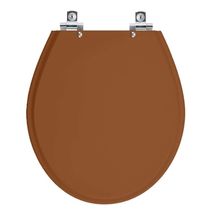 Assento Sanitário Soft Close Carina Laranja Para Vaso Ideal Standard