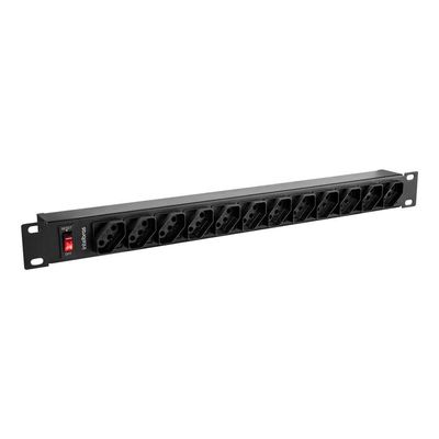 Protetor Eletronico C- 12 Tomadas P- Rack Cabo 1 Metro...