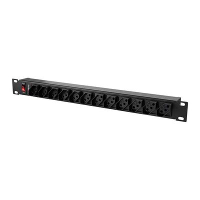 Protetor Eletronico C- 12 Tomadas P- Rack Cabo 1 Metro...