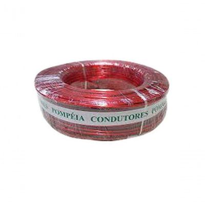 Fio Cabinho Auto Plastic Pompeia 1,50 Mm 300v Rolo Com...