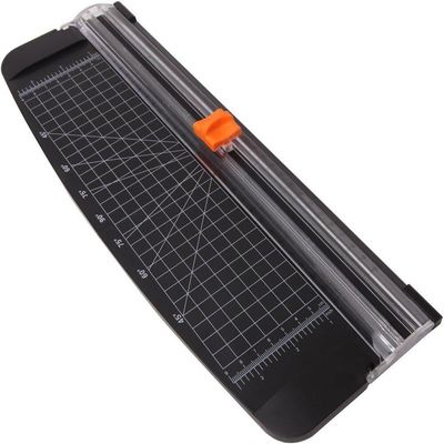 Guilhotina De Papel Refiladora A4 Cortador De Mesa 12 Folhas Scrapbook Artesanato Com Protecao