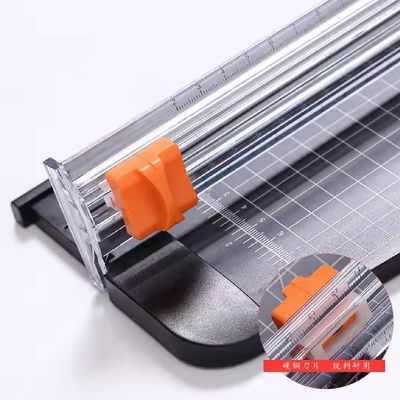Guilhotina De Papel Refiladora A4 Cortador De Mesa 12 Folhas Scrapbook Artesanato Com Protecao