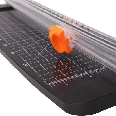 Guilhotina De Papel Refiladora A4 Cortador De Mesa 12 Folhas Scrapbook Artesanato Com Protecao