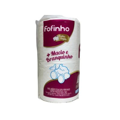 Papel Higiênico Fofinho Dupla 05 Pct C/4 Rolos Cheiro Bebe