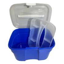 Caixa Organizadora Maquiagem Cosmetic Box Grande Sortidas Plasnorthon