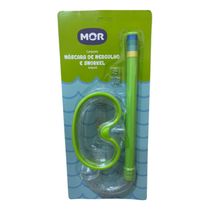Mascara De Mergulho E Snorkel Infantil 1884 Mor