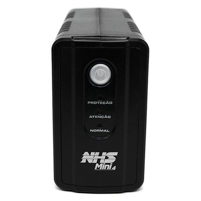 Nobreak 800va Nhs Mini 4, Monovolt 120v, 6 Tomadas, Bateria 1x 7ah/12v - 90.b1.008000