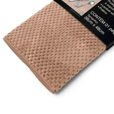 Escorredor de Louça Buettner Microfibra 80% Poliéster/20% Poliamida Cooking Favos 38cm x 48cm Bege
