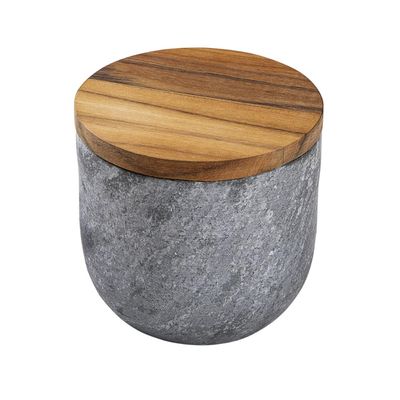 Saleiro Tramontina Organic em Teca e Pedra Sabão 12 cm Fsc