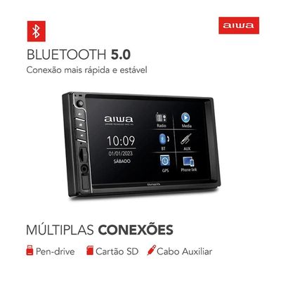 Central Multimidia Aiwa CA-DD-01 7" 4X25W