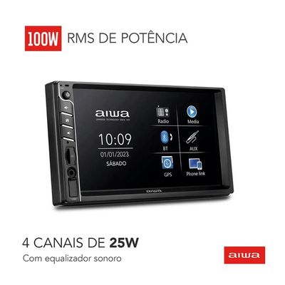 Central Multimidia Aiwa CA-DD-01 7" 4X25W