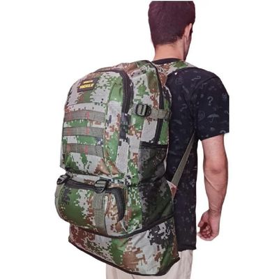 Mochila De Camping Camuflada Impermeável Resistência Conforto E Capacidade Para Suas Aventuras