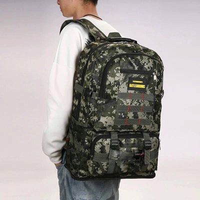 Mochila De Camping Camuflada Impermeável Resistência Conforto E Capacidade Para Suas Aventuras