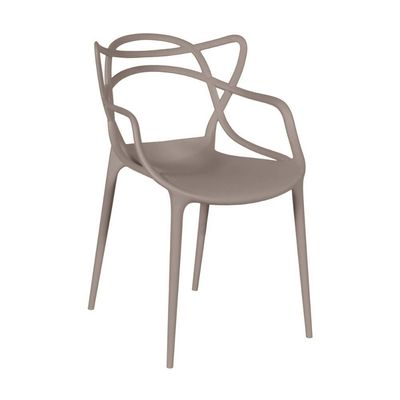 Kit 12 Cadeiras Allegra Empilhável Com Inmetro Magazine Decor - Fendi