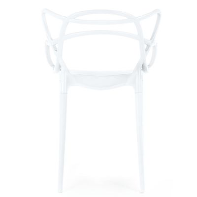 Kit 12 Cadeiras De Jantar Allegra Prática Empilhável - Branco
