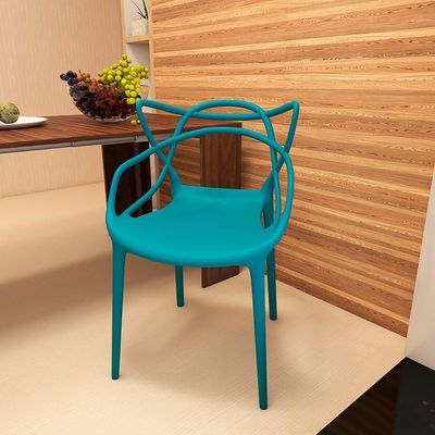 Kit 12 Cadeiras Allegra Empilhável Com Inmetro Magazine Decor - Turquesa