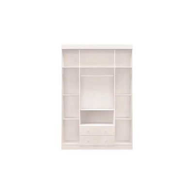 Guarda Roupa Infantil Helena 04 Portas 02 Gavetas Branco - Phoenix