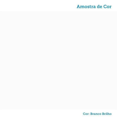 Berço Americano Retrô 2 Em 1 Branco Brilho - Móveis Peroba