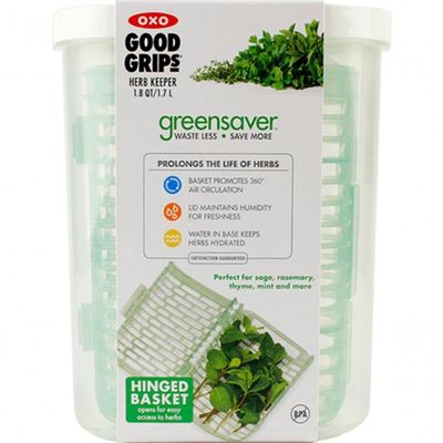 Pote Retangular Greensaver Para Ervas 1,8 Litros Oxo