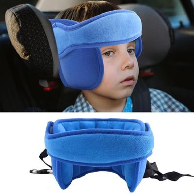 Alça De Apoio De Cabeça Para Assento De Carro Infantil Mais Conforto E Segurança Nas Viagens - Azul