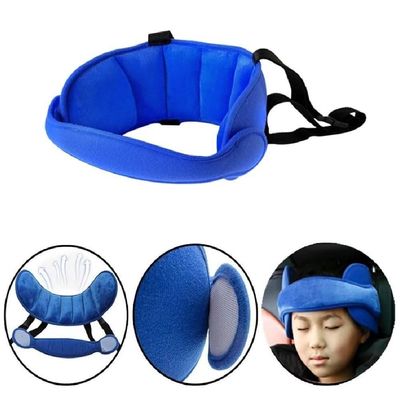 Alça De Apoio De Cabeça Para Assento De Carro Infantil Mais Conforto E Segurança Nas Viagens - Azul