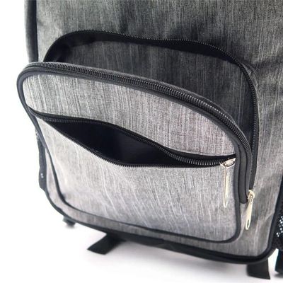 Bolsa Térmica Com Assento Dobrável Portátil Praticidade E Conforto Para Qualquer Ocasião Cinza